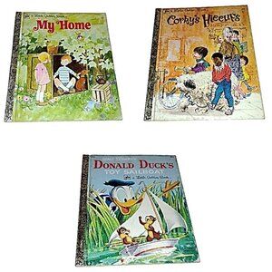 Vintage Childrens Little Golden Books Lot of 3 All Dated 1977
